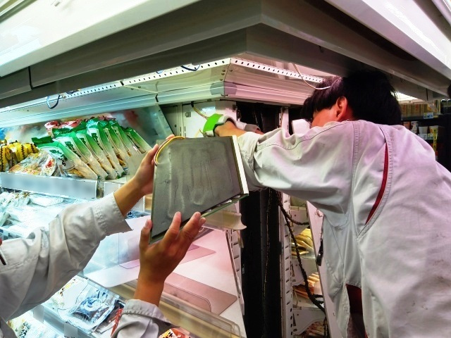店舗ショーケース設備のイメージ